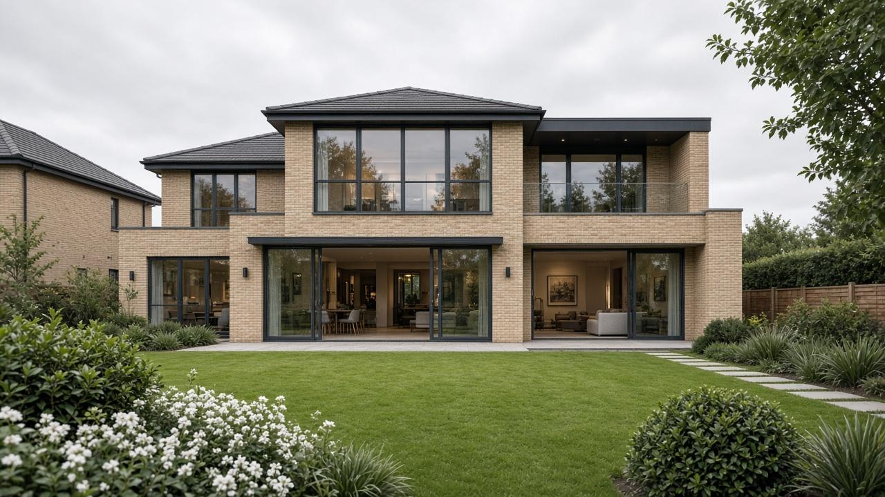 Placeholder photo of a contemporary new-build house